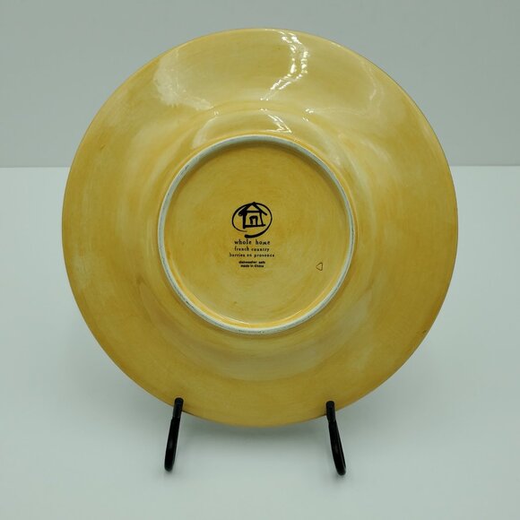 Whole Home French Country Berries En Provence Salad Plates Rooster Dessert Plate - Picture 3 of 7